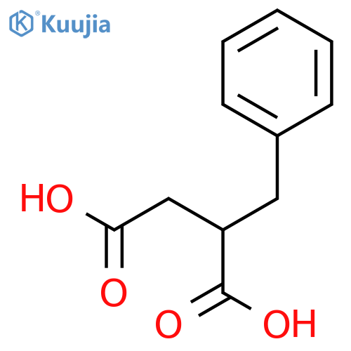 2-Benzylsuccinic acid structure