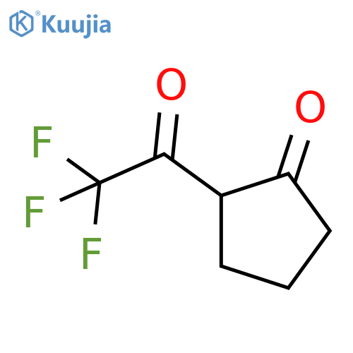 2-(Trifluoroacetyl)cyclopentanone structure
