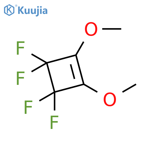 Cyclobutene,3,3,4,4-tetrafluoro-1,2-dimethoxy- structure