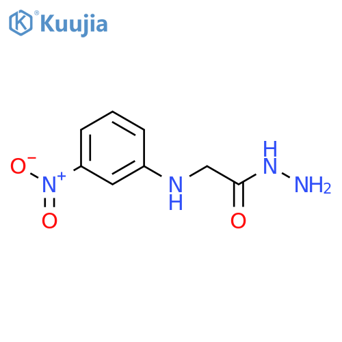 Acetic acid,2-[(3-nitrophenyl)thio]-, hydrazide structure