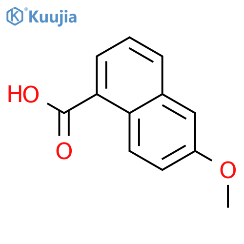6-Methoxy-1-naphthoic acid structure