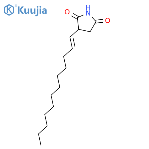 3-(dodecenyl)pyrrolidine-2,5-dione structure