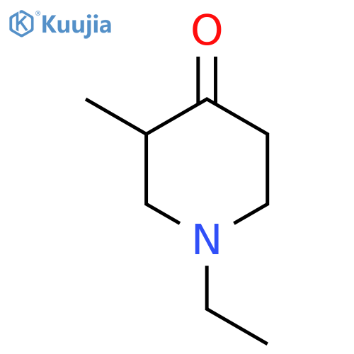1-Ethyl-3-methylpiperidin-4-one structure