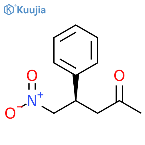 2-Pentanone, 5-nitro-4-phenyl-, (4R)- structure