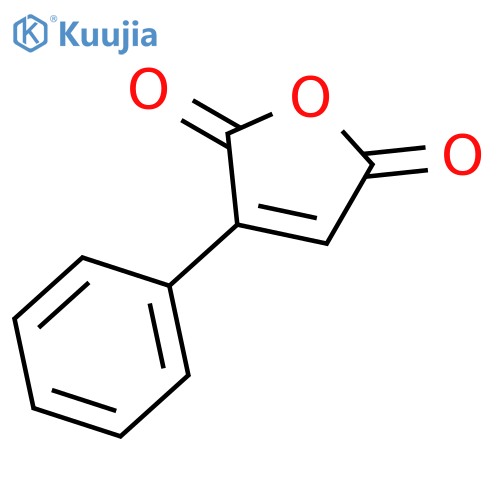 Phenylmaleic Anhydride structure