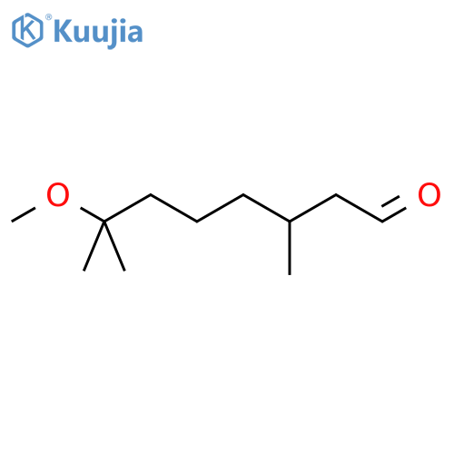 7-Methoxy-3,7-dimethyloctanal structure
