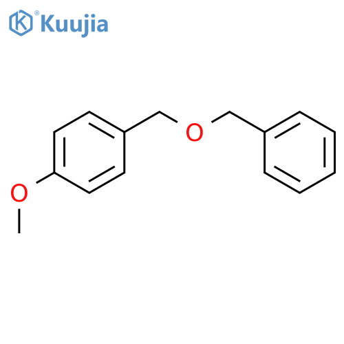 Benzene,1-methoxy-4-[(phenylmethoxy)methyl]- structure