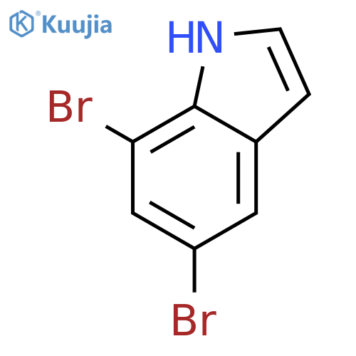 5,7-Dibromo-1H-indole structure
