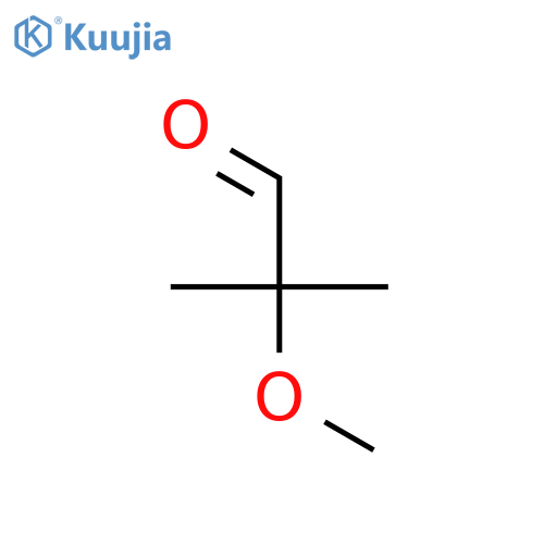 2-methoxy-2-methylpropanal structure