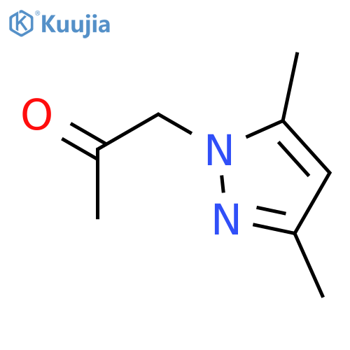 1-(3,5-dimethylpyrazol-1-yl)propan-2-one structure