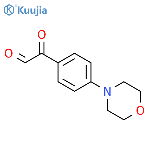 Benzeneacetaldehyde,4-(4-morpholinyl)-a-oxo- structure