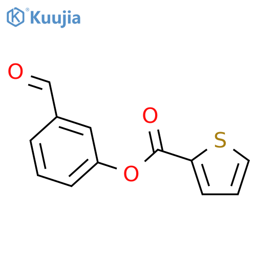 3-Formylphenyl thiophene-2-carboxylate structure