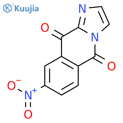Imidazo[1,2-b]isoquinoline-5,10-dione, 8-nitro- structure