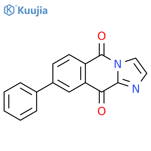 Imidazo[1,2-b]isoquinoline-5,10-dione, 8-phenyl- structure
