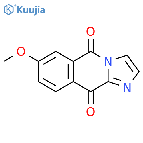 Imidazo[1,2-b]isoquinoline-5,10-dione, 7-methoxy- structure