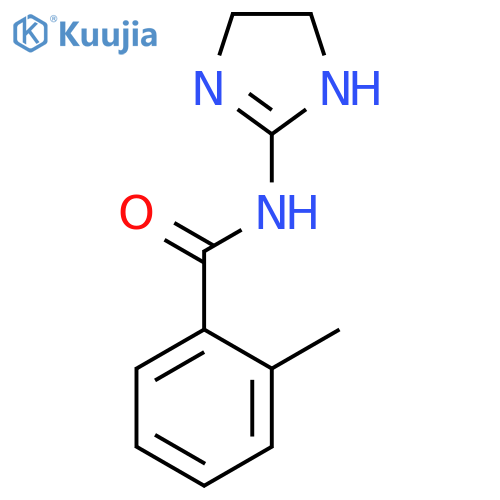 Benzamide, N-(4,5-dihydro-1H-imidazol-2-yl)-2-methyl- structure