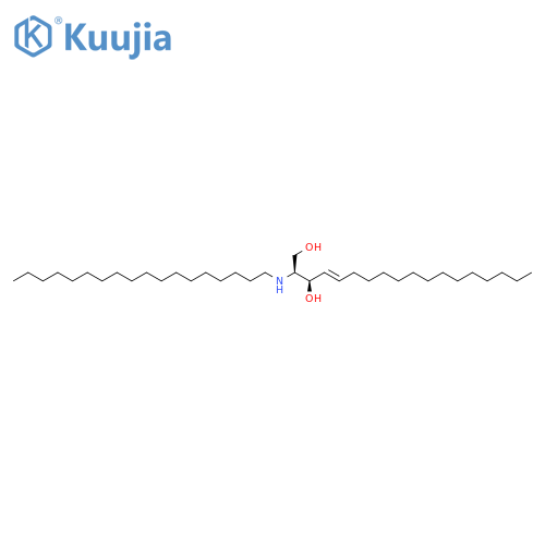 4-Octadecene-1,3-diol, 2-(octadecylamino)-, (2S,3R,4E)- structure