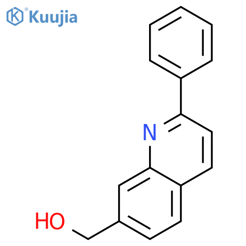(2-Phenylquinolin-7-yl)methanol structure