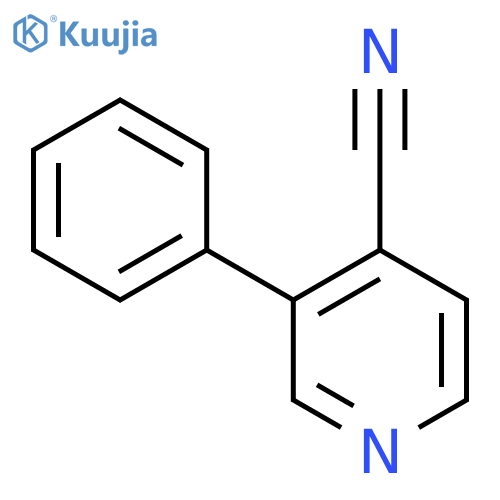 3-Phenylisonicotinonitrile structure