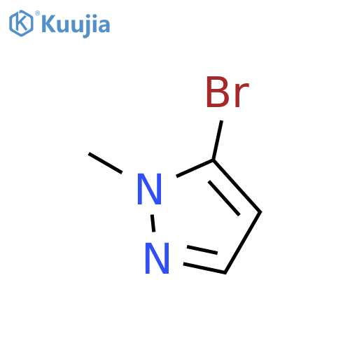 5-Bromo-1-methyl-1H-pyrazole structure