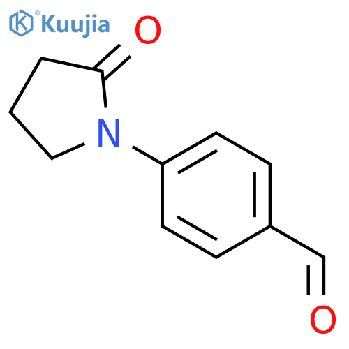 4-(2-Oxopyrrolidin-1-yl)benzaldehyde structure