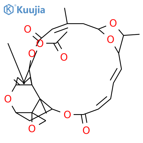 Roridin H; 8α-Acetoxy structure