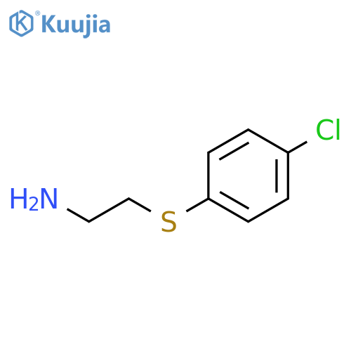 2-(4-Chlorophenyl)thioethanamine structure