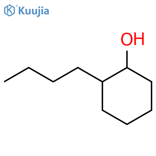 2-butylcyclohexan-1-ol structure