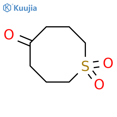 5-Thiocanone,1,1-dioxide structure