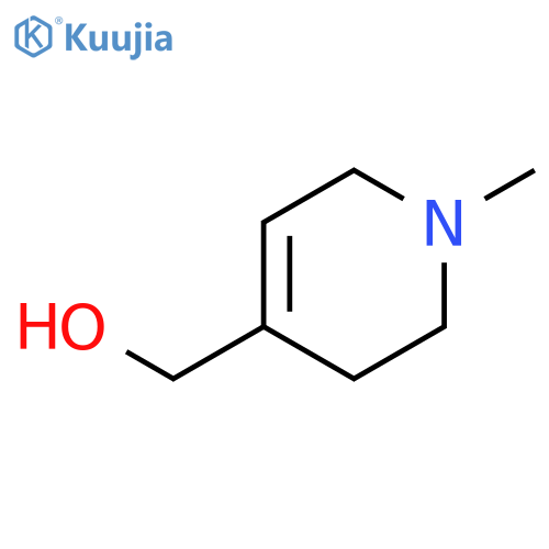 1-Methyl-4-(hydroxymethyl)-1,2,3,6-tetrahydropyridine structure