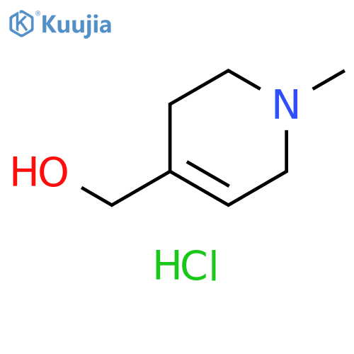 (1-methyl-1,2,3,6-tetrahydropyridin-4-yl)methanol hydrochloride structure