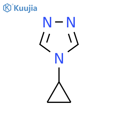4-cyclopropyl-4H-1,2,4-triazole structure