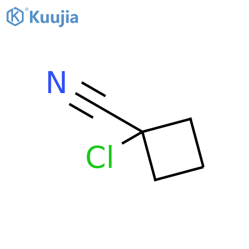 1-chlorocyclobutane-1-carbonitrile structure