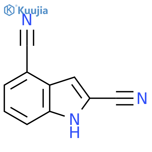 1H-Indole-2,4-dicarbonitrile structure