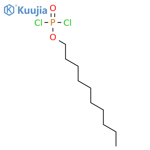 Phosphorodichloridic acid, decyl ester structure