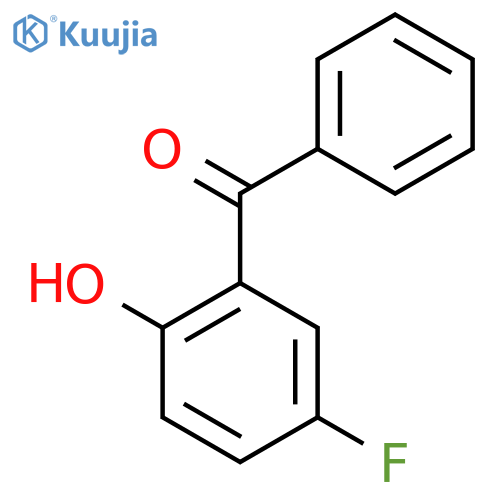 5-Fluoro-2-hydroxybenzophenone structure