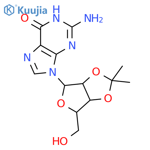 2',3'-O-Isopropylideneguanosine structure