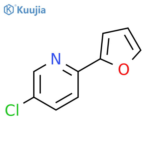 5-Chloro-2-furan-2-yl-pyridine structure