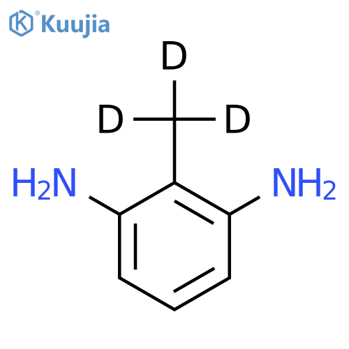 2,6-Diaminotoluene-d3 structure