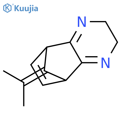 5,8-Methanoquinoxaline,2,3,5,8-tetrahydro-9-(1-methylethylidene)- structure