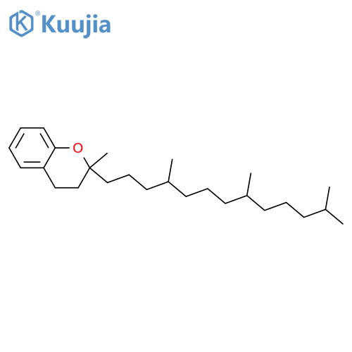 2H-1-Benzopyran,3,4-dihydro-2-methyl-2-(4,8,12-trimethyltridecyl)- structure