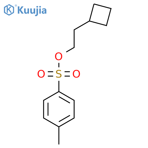 2-cyclobutylethyl 4-methylbenzenesulfonate structure