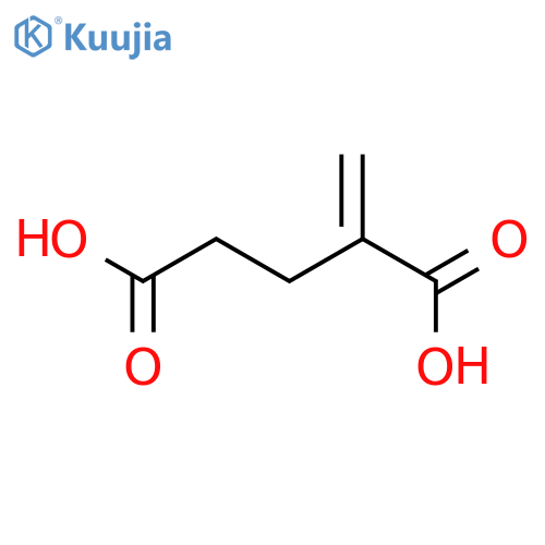 2-Methyleneglutaric Acid structure