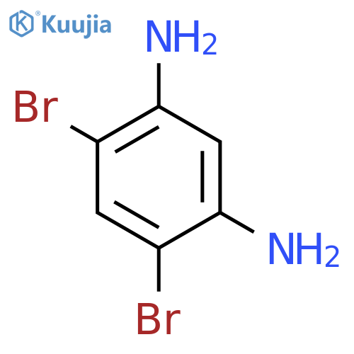 4,6-Dibromobenzene-1,3-diamine structure