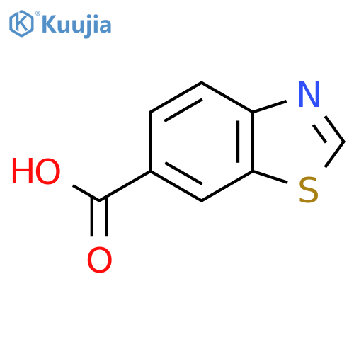 1,3-benzothiazole-6-carboxylic acid structure
