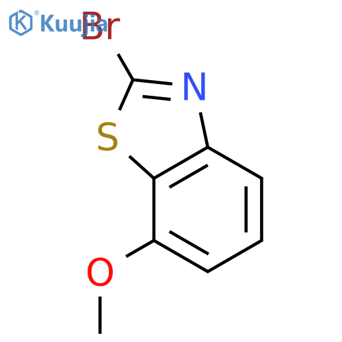 2-bromo-7-methoxy-1,3-benzothiazole structure