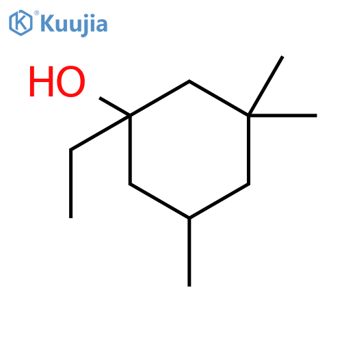 Cyclohexanol, 1-ethyl-3,3,5-trimethyl- structure