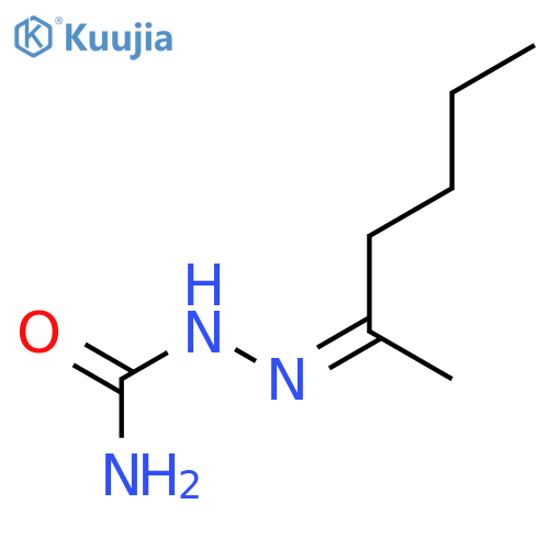 (hexan-2-ylideneamino)urea structure