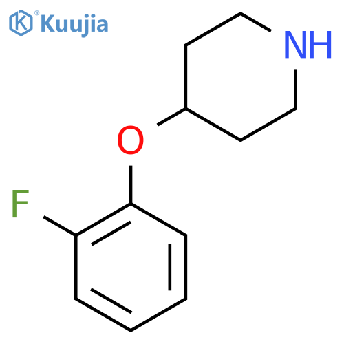 4-(2-Fluorophenoxy)piperidine structure