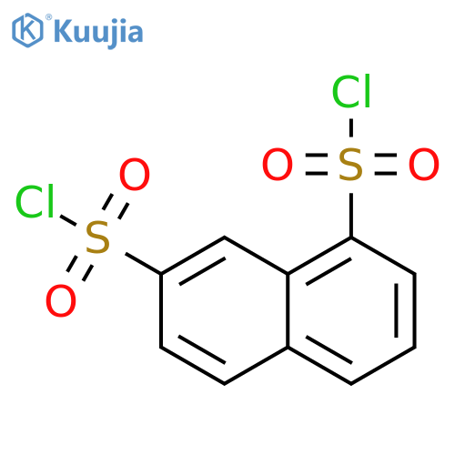 1,7-Naphthalenedisulfonyl dichloride structure